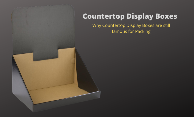 Countertop display boxes
