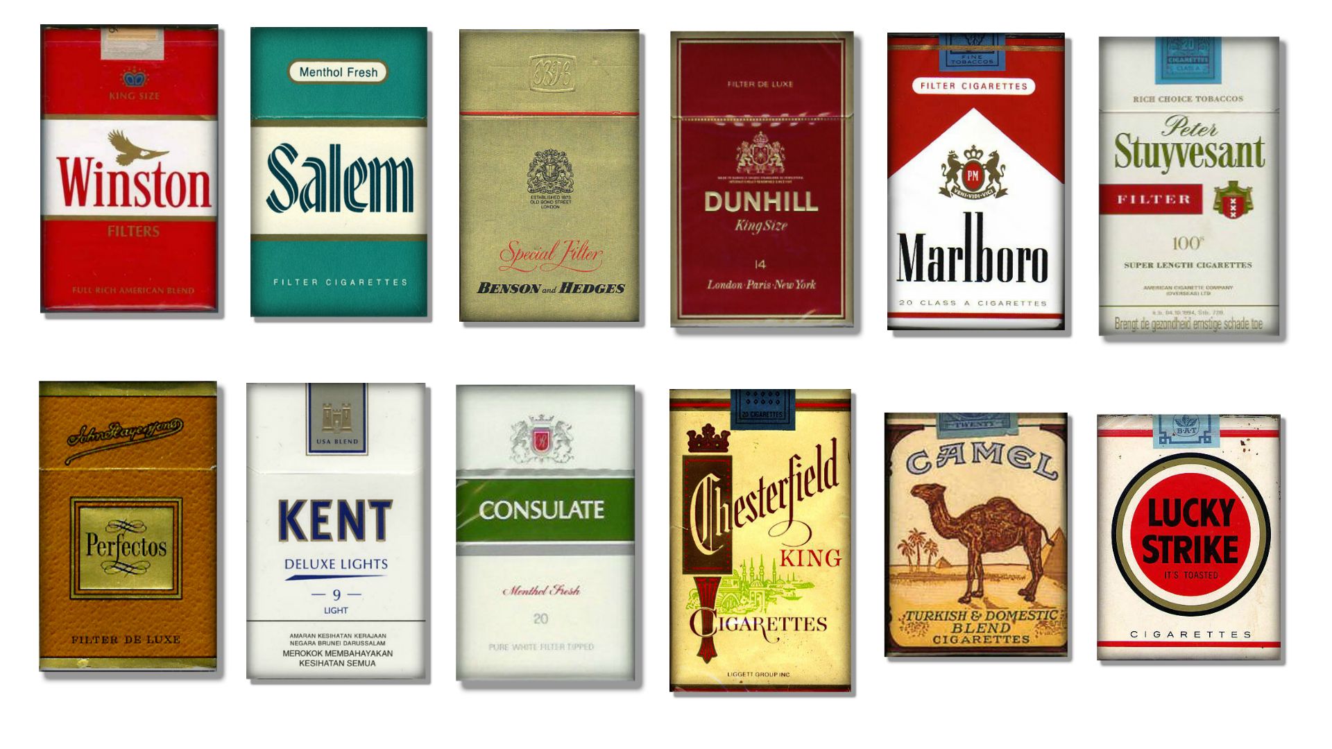 popular cigarette brands