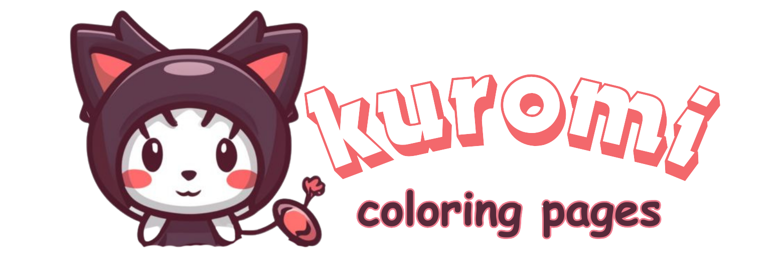 kuromi colouring